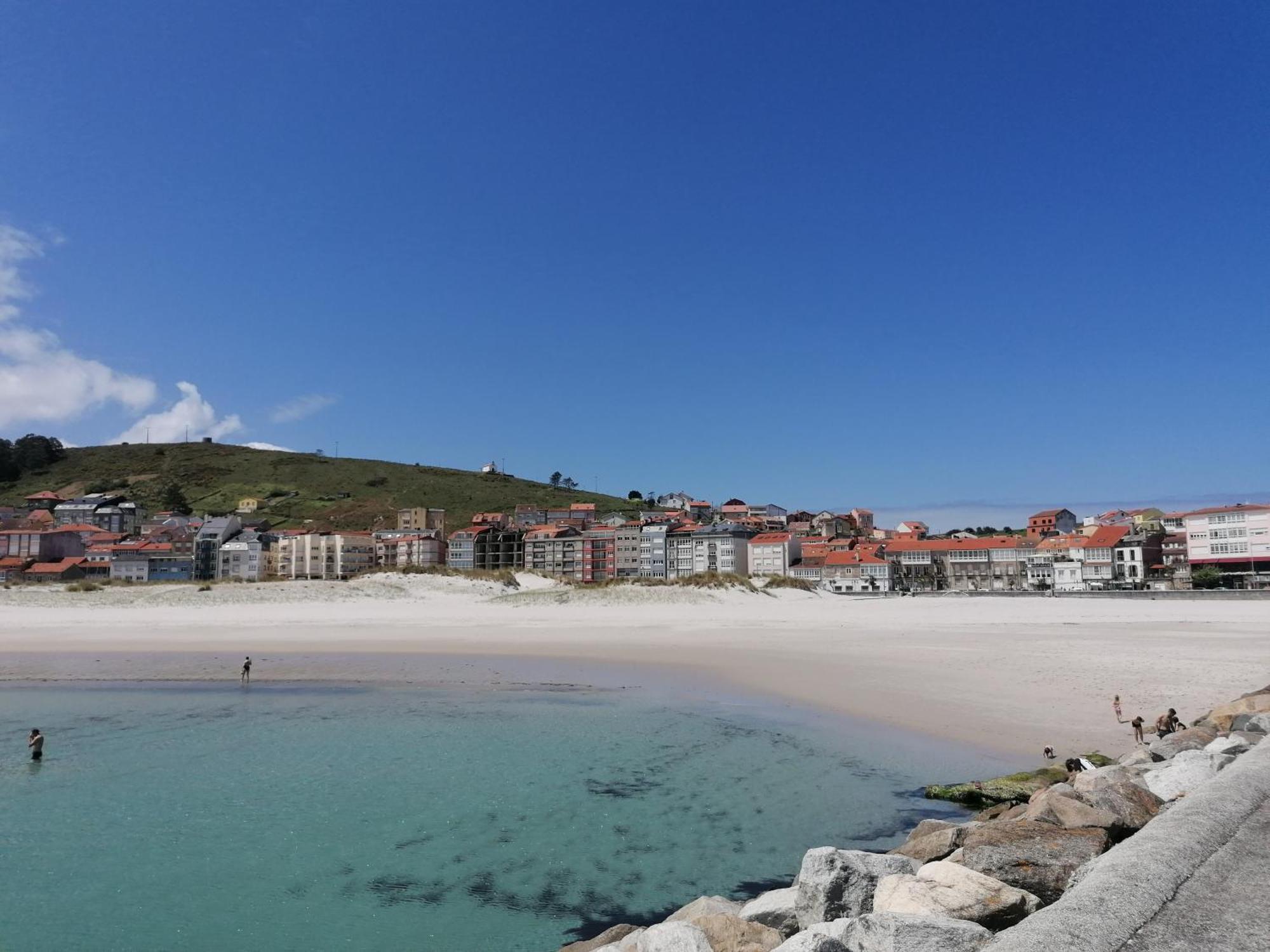 Apartamento Mar-Azul Laxe Eksteriør billede