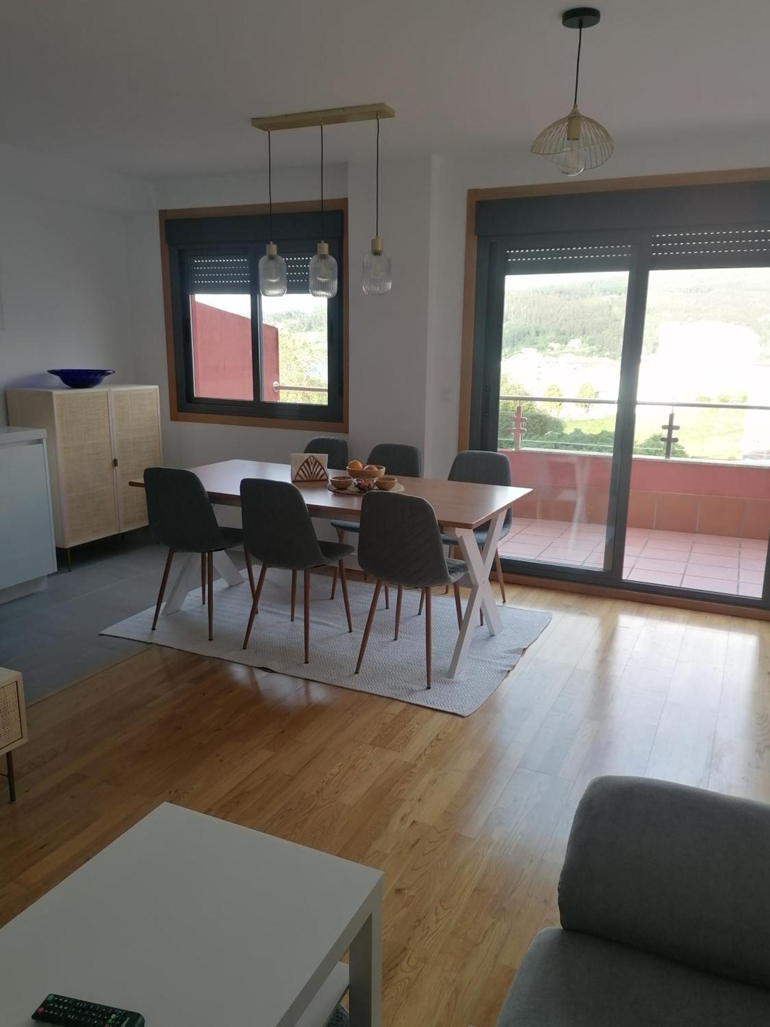 Apartamento Mar-Azul Laxe Eksteriør billede