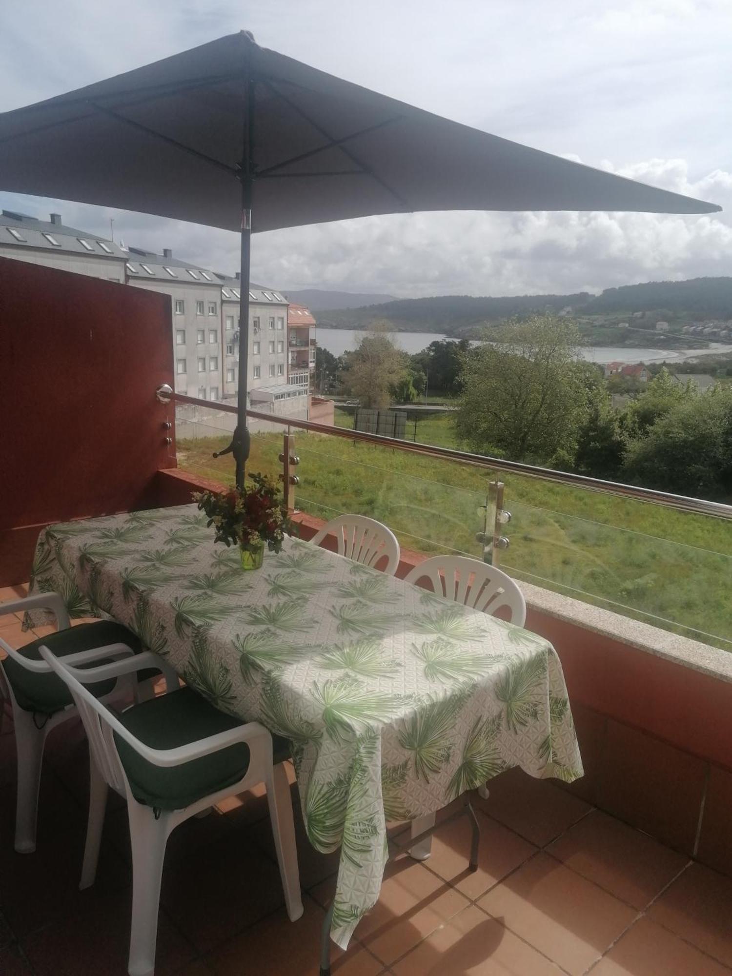 Apartamento Mar-Azul Laxe Eksteriør billede
